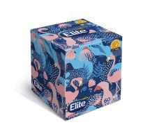 Pañuelos Descartables Elite Premium Cubo 60 Unidades