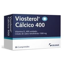 VIOSTEROL CALCICO 400 MG 30 COMPRIMIDO