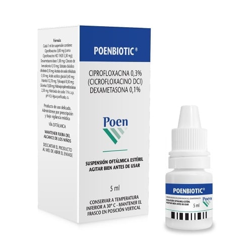 Poenbiotic Solución Oftálmica 5 Ml