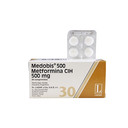 MEDOBIS 500 MG 30 COMPRIMIDOS