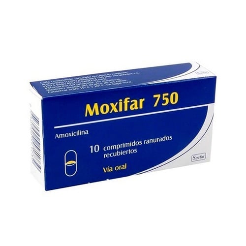 Moxifar 750 Mg 10 Comprimidos