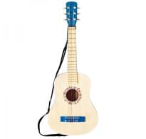 Guitarra De Madera Hape Azul