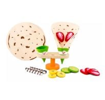 Set De Comida Creps Hape De Madera