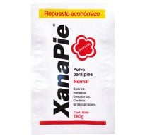 Bolsa De Repuesto Talco Pédico Xanapie Normal 180 G