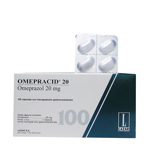 Omepracid 20 Mg 100 Cápsulas