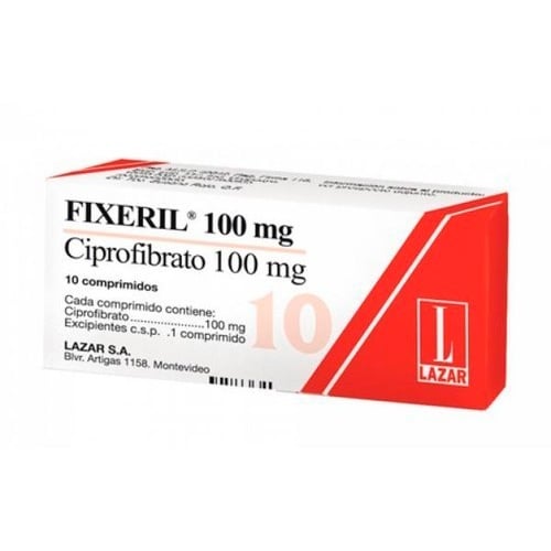 Fixeril 100 Mg 10 Comprimidos