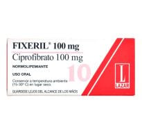 Fixeril 100 Mg 10 Comprimidos