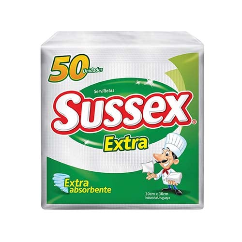 Servilletas Sussex De Mesa 50 Unidades