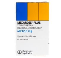 Micardis Plus 40 Mg /12.5 Mg 14 Comprimidos