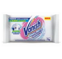 Jabón Para Ropa Vanish White 75 G