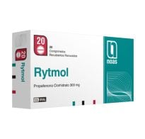 Rytmol 300 Mg 20 Comprimidos Ranurados