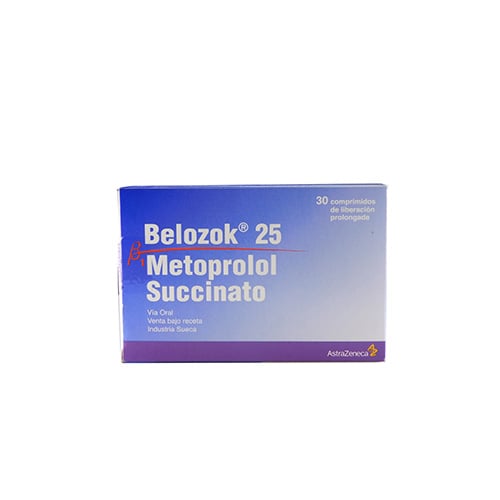 BELOZOK 25 MG 30 COMPRIMIDOS