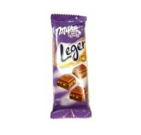 Tableta De Chocolate Milka Leger Almendra 45 G