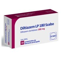 Diltiazem Lp 180 Mg 30 Comprimidos