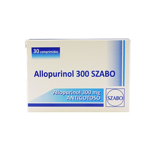 Allopurinol Szabo 300 Mg 30 Comprimidos