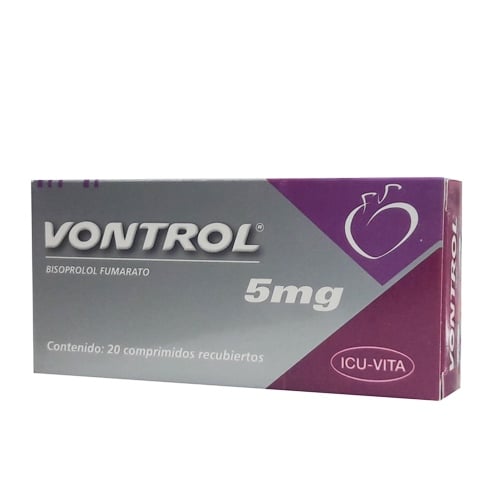 Vontrol 5 Mg 20 Comprimidos