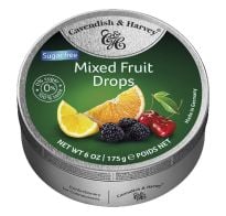 CAVENDISH MIX FRUIT SUGAR FREE 175 GR