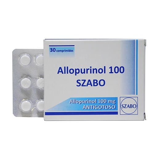 Allopurinol Szabo 100 Mg 30 Comprimidos