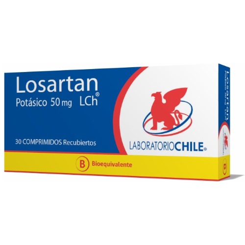 Losartan Potásico 50 Mg 30 Comprimidos