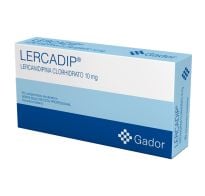 Lercadip 10 Mg 20 Comprimidos