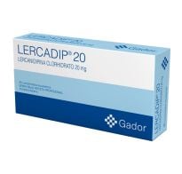 LERCARDIP 20 MG 30 COMPRIMIDOS