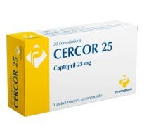 CERCOR 25 MG 20 COMPRIMIDOS