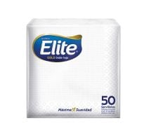 Servilletas De Cocktail Elite Blanca 50 Unidades