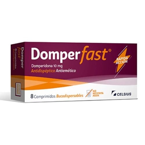 Domper Fast 10 Mg 8 Comprimidos