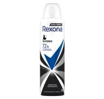 Antitranspirante En Aerosol Rexona Woman Invisible 150 Ml