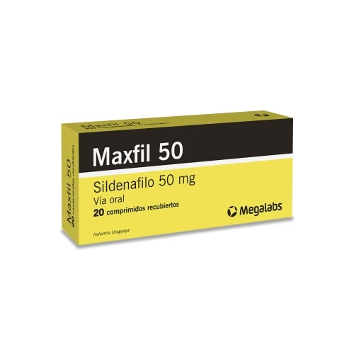 MAXFIL 50 MG 20 COMPRIMIDOS