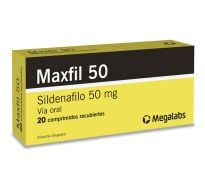 MAXFIL 50 MG 20 COMPRIMIDOS