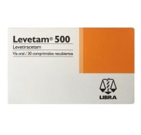 Levetam 500 Mg 30 Comprimidos