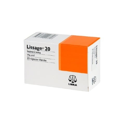 Lissage 20 Mg 30 Cápsulas