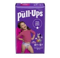 Pañales Huggies Pull Ups Niña T4-5 17 Unidades 