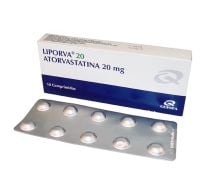 Liporva 20 Mg 30 Comprimidos