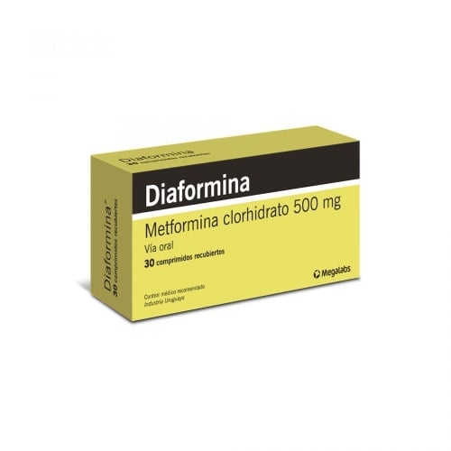 DIAFORMINA 500 MG 30 COMPRIMIDOS