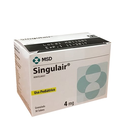 Singulair 4 Mg 30 Granulado