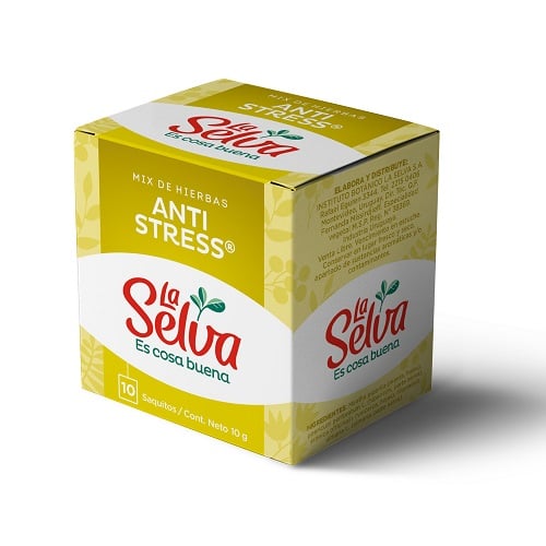 Té Antiestrés La Selva 10 Saquitos