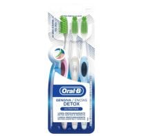 Cepillo De Dientes Oral B Detox Ultrafino 3 Unidades