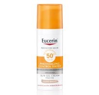 Protector Solar Eucerin Sun Crema Con Color Fps50 50 Ml