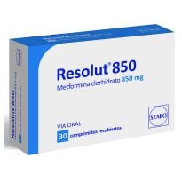 RESOLUT 850 MG 30 COMPRIMIDOS