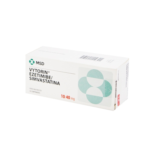 VYTORIN 10/40MG 30 COMPRIMIDOS