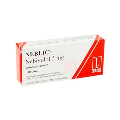 NEBLIC 5 MG 30 COMPRIMIDOS