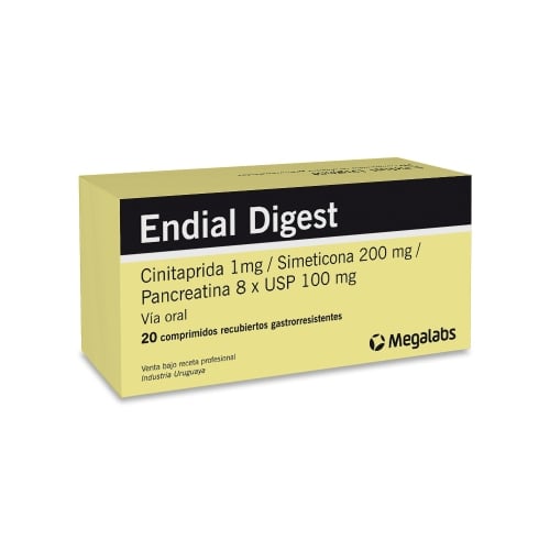 ENDIAL DIGEST 20 COMPRIMIDOS