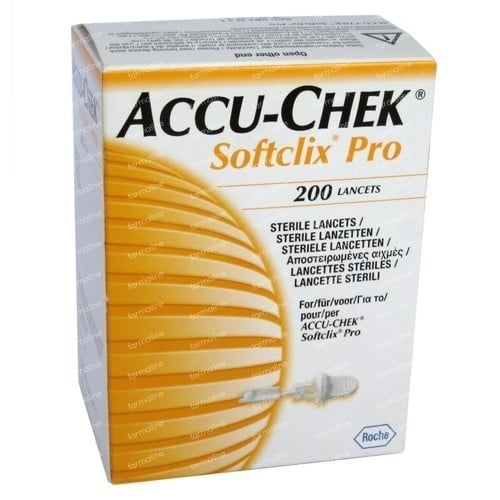 LANCETAS ACCU-CHEK SAFE 200 UNIDADES