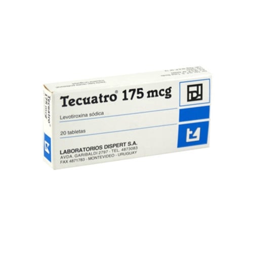 Tecuatro 175 Mcg 20 Tabletas