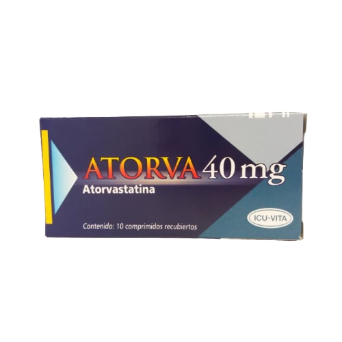 Atorva 40 Mg 30 Comprimidos