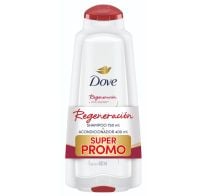 Shampoo Dove Regeneración Extrema 750 Ml + Acondicionador Regeneración Extrema 400 Ml