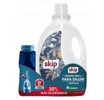 Jabón Líquido Para Ropa Skip Diluible 500 Ml + Botella