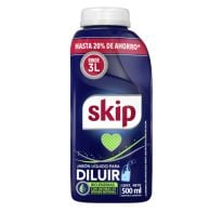 Jabón Líquido Para Ropa Skip Diluible 500 Ml 